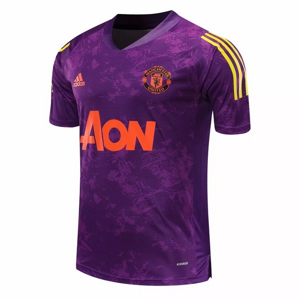 Trainingsshirt Manchester United 2020-21 Lila